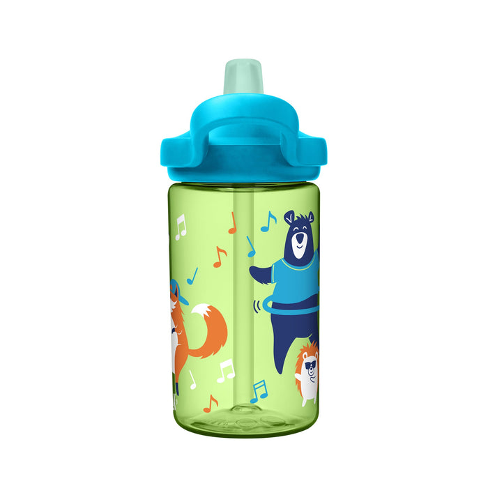 Botella agua con pajita - Colourful creatures